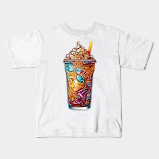 Iced Coffee Kids T-Shirt